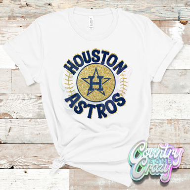 HT2375 • GLITTER HOUSTON ASTROS-Country Gone Crazy-Country Gone Crazy