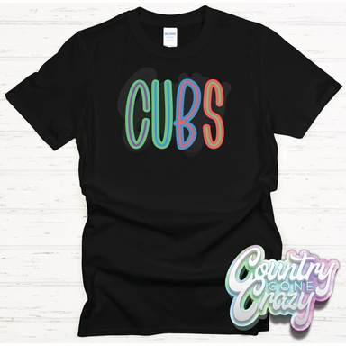 Cubs Bright T-Shirt-Country Gone Crazy-Country Gone Crazy