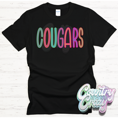 Cougars Bright T-Shirt-Country Gone Crazy-Country Gone Crazy