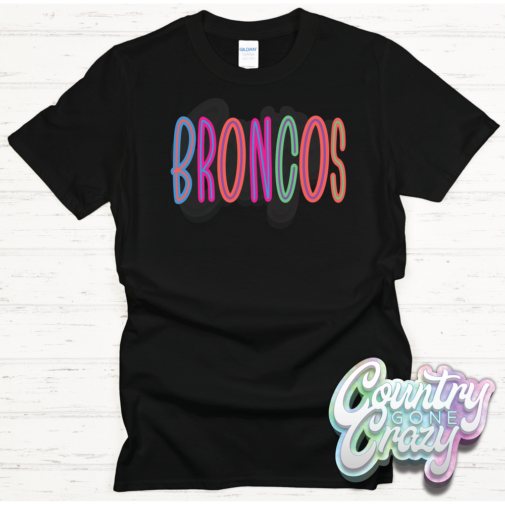 Broncos Bright T-Shirt-Country Gone Crazy-Country Gone Crazy