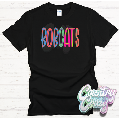 Bobcats Bright T-Shirt-Country Gone Crazy-Country Gone Crazy