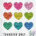 HT3029 • SEQUINS HEARTS-Country Gone Crazy-Country Gone Crazy