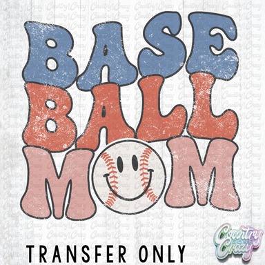 HT3048 • BASEBALL MOM-Country Gone Crazy-Country Gone Crazy