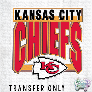 HT3146 • KANSAS CITY CHIEFS-Country Gone Crazy-Country Gone Crazy