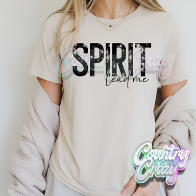 SPIRIT LEAD ME - NATURAL T-SHIRT-Country Gone Crazy-Country Gone Crazy