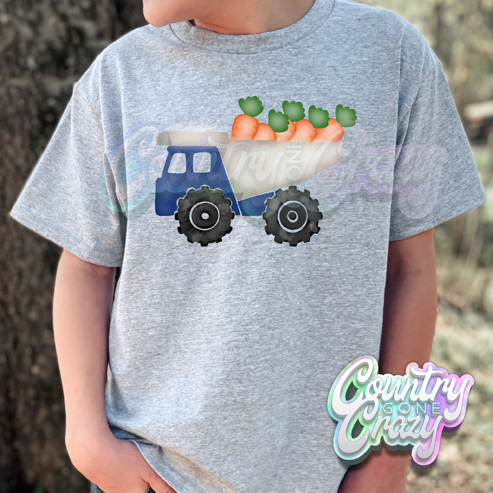 CARROT TRUCK - SPORT GREY T-SHIRT-Country Gone Crazy-Country Gone Crazy