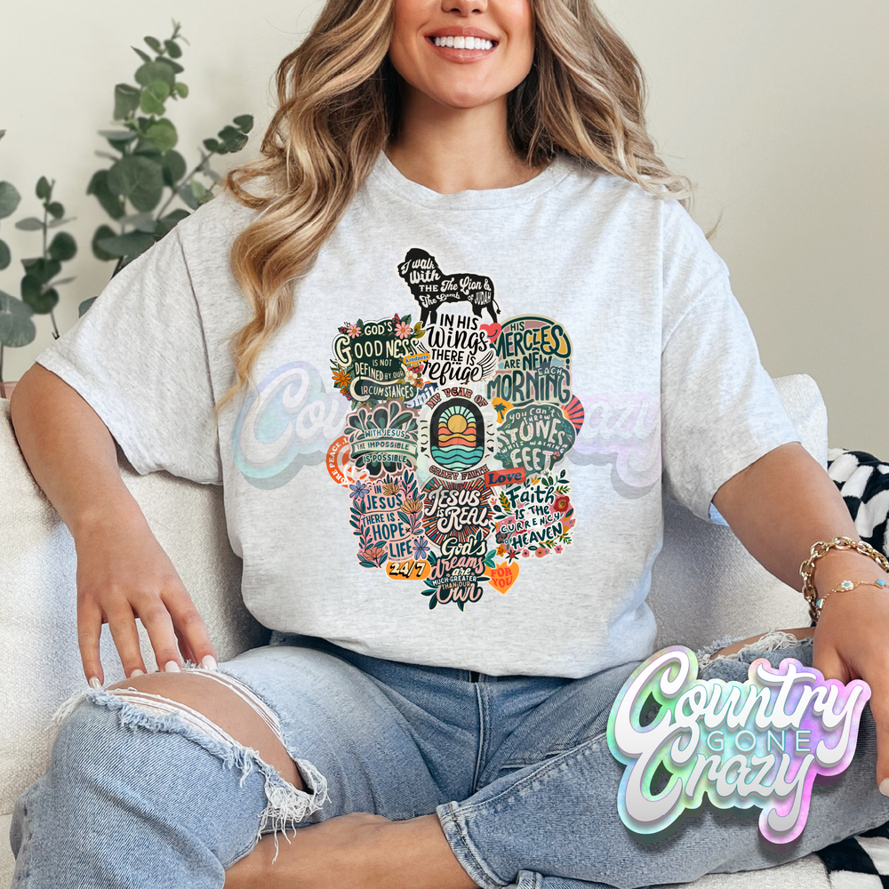 MY YEAR OF CRAZY FAITH - ASH T-SHIRT-Country Gone Crazy-Country Gone Crazy