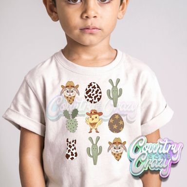 HOWDY EASTER - WHITE T-SHIRT-Country Gone Crazy-Country Gone Crazy