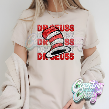 DR SEUSS SEQUINS - T-Shirt-Country Gone Crazy-Country Gone Crazy