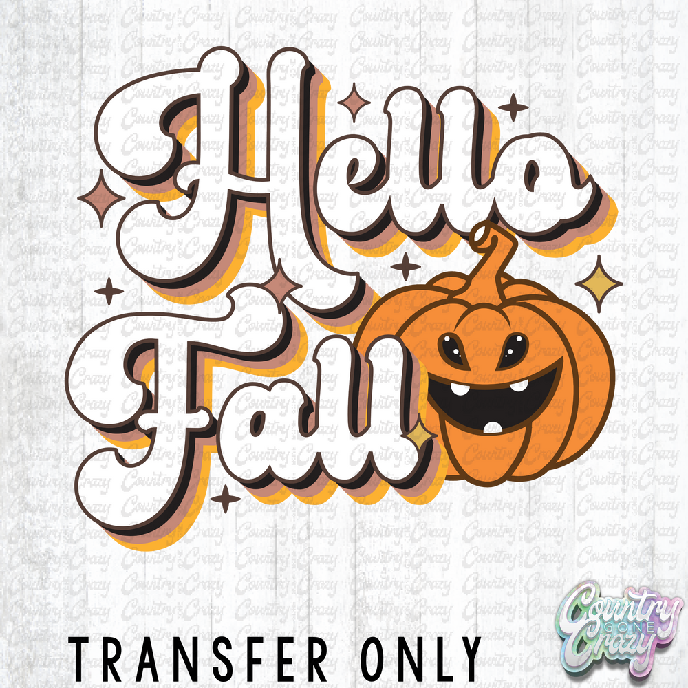 HT3691 • HELLO FALL-Country Gone Crazy-Country Gone Crazy