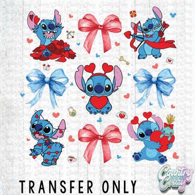 HT3981 • STITCH VALENTINES-Country Gone Crazy-Country Gone Crazy