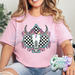 SKULL // LIGHT PINK T-SHIRT-Country Gone Crazy-Country Gone Crazy