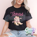 TEXAS BOOTS // BLACK T-SHIRT-Country Gone Crazy-Country Gone Crazy