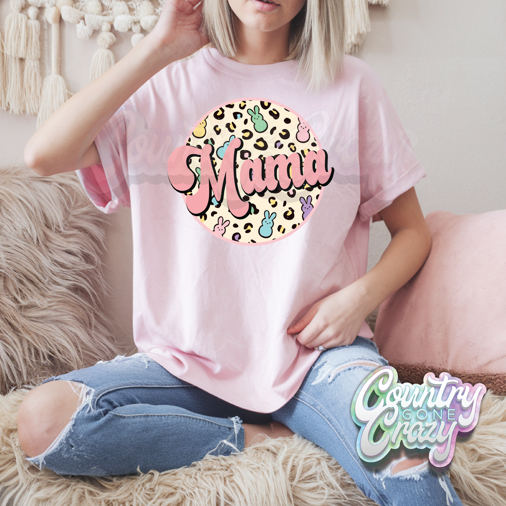 MAMA BUNNY - LIGHT PINK T-SHIRT-Country Gone Crazy-Country Gone Crazy