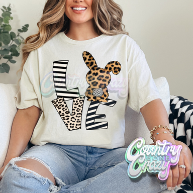 LOVE EASTER - NATURAL T-SHIRT-Country Gone Crazy-Country Gone Crazy