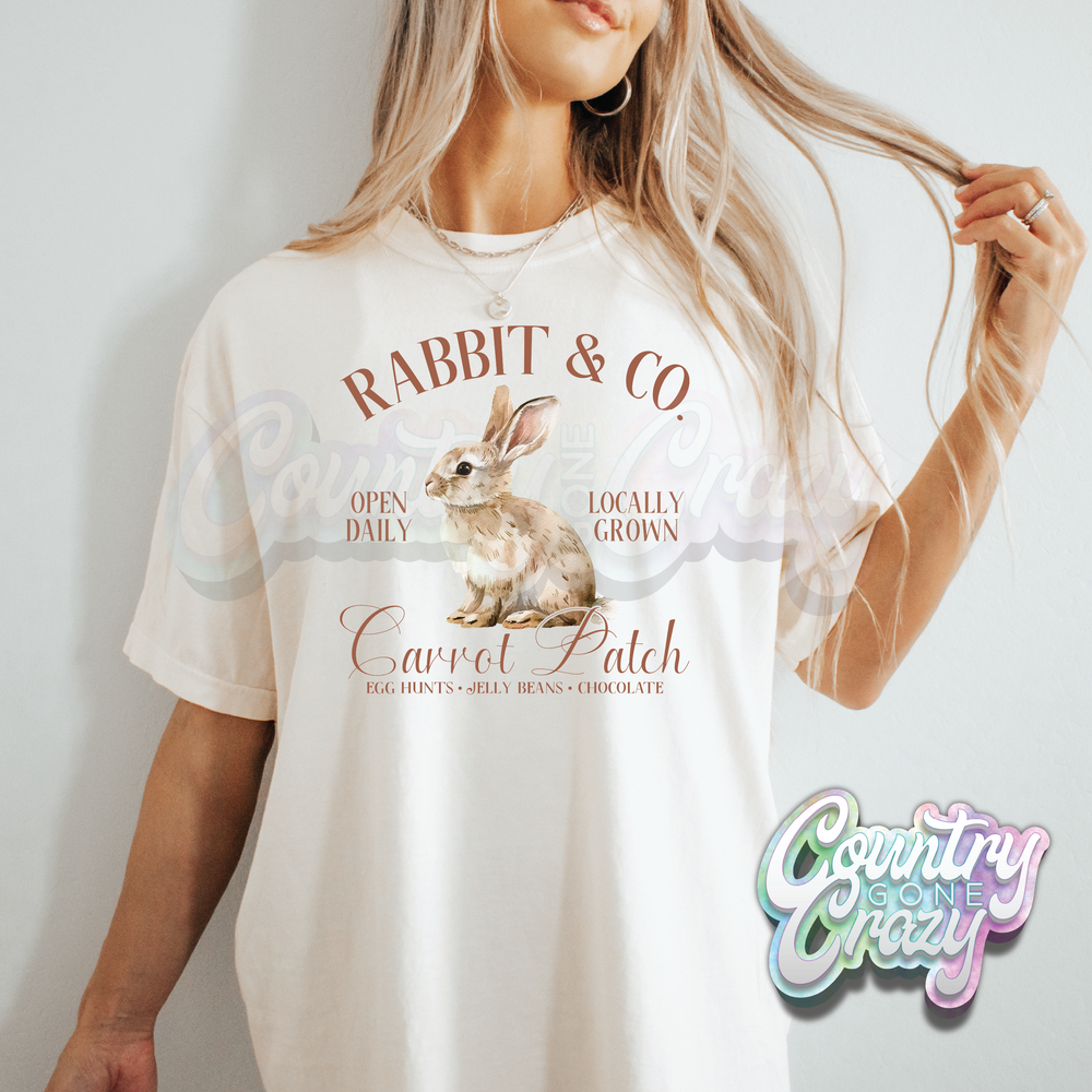 BUNNY & CO - NATURAL T-SHIRT-Country Gone Crazy-Country Gone Crazy
