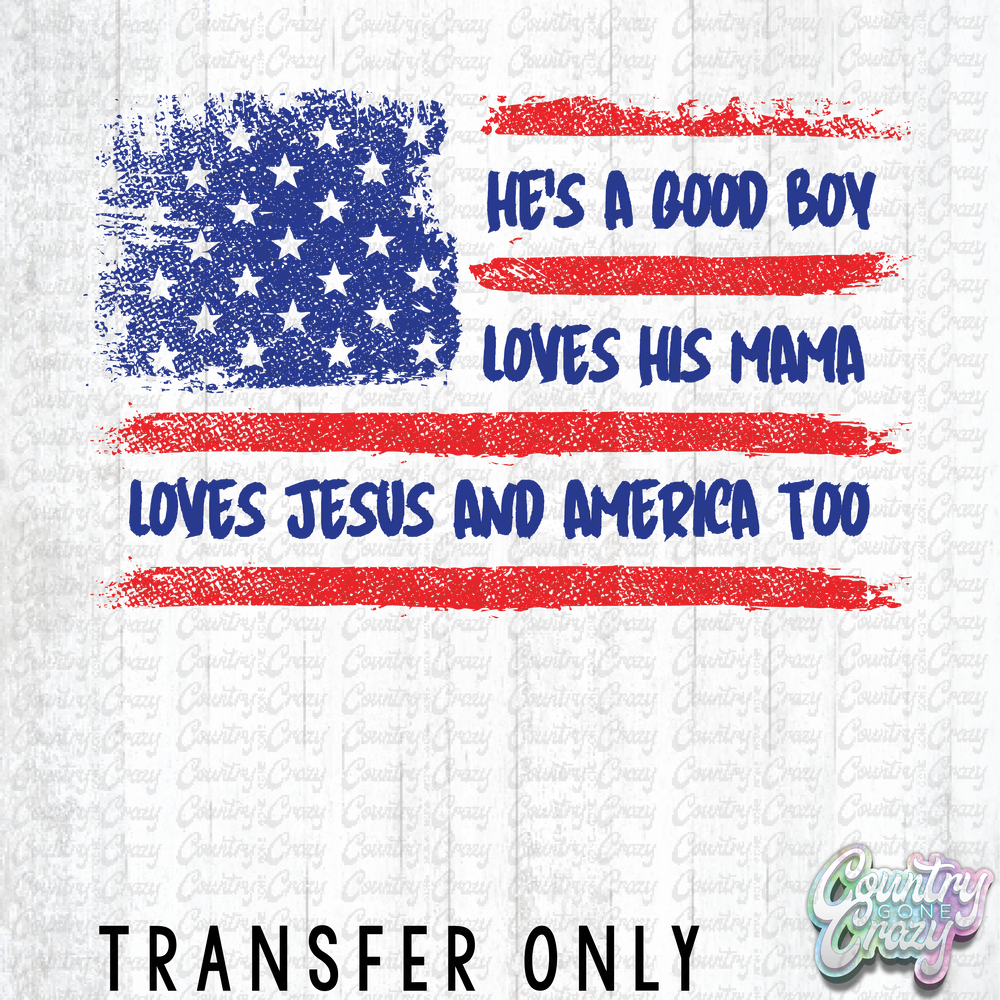 HT4363 • HE'S A GOOD BOY-Country Gone Crazy-Country Gone Crazy