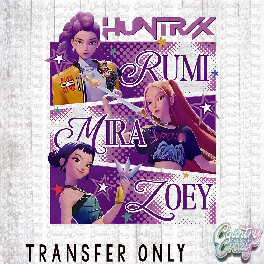 HT4540 • HUNTRIX RUMI MIRA ZOEY-Country Gone Crazy-Country Gone Crazy