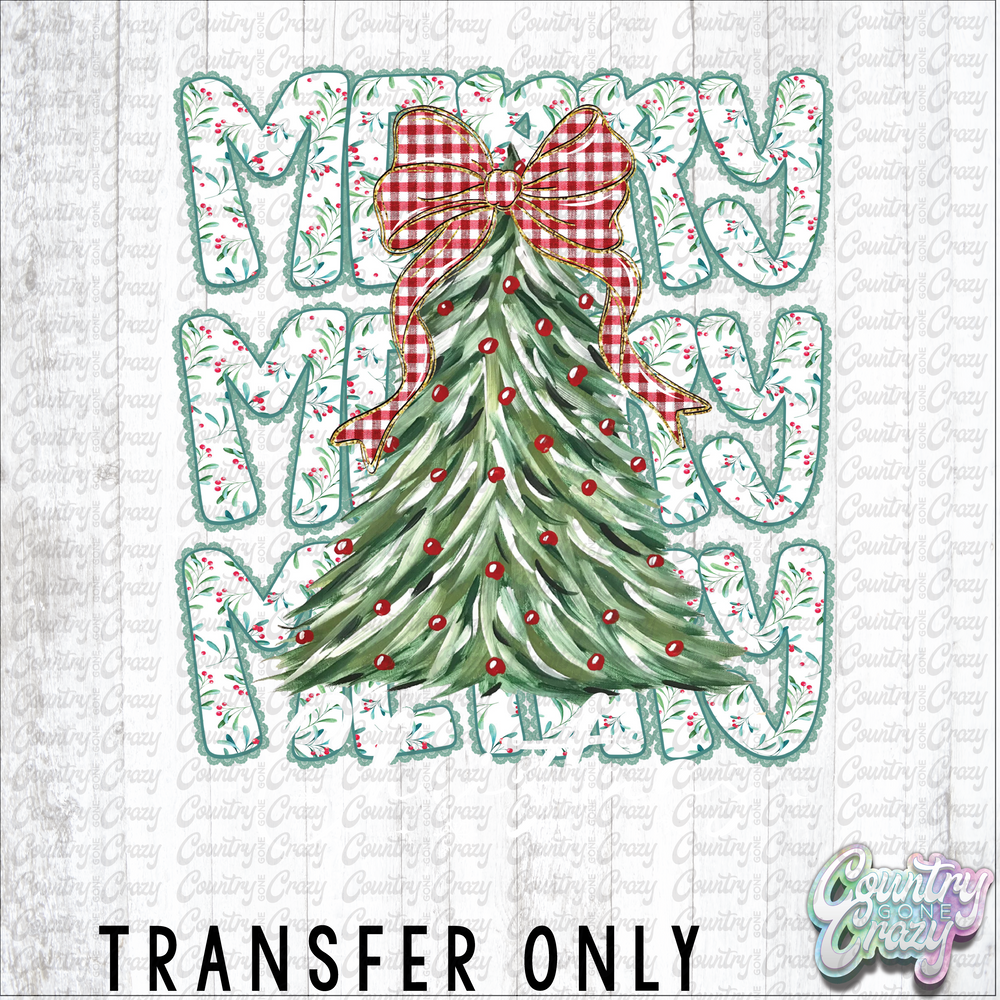 HT4832 • MERRY CHRISTMAS TREE-Country Gone Crazy-Country Gone Crazy