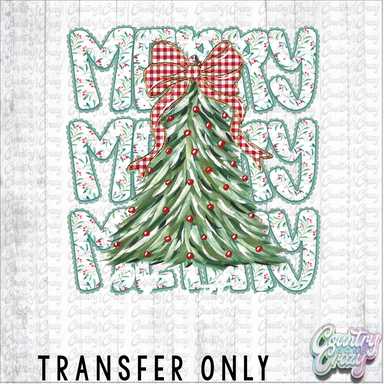 HT4832 • MERRY CHRISTMAS TREE-Country Gone Crazy-Country Gone Crazy