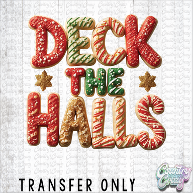 HT4835 • DECK THE HALLS COOKIES-Country Gone Crazy-Country Gone Crazy