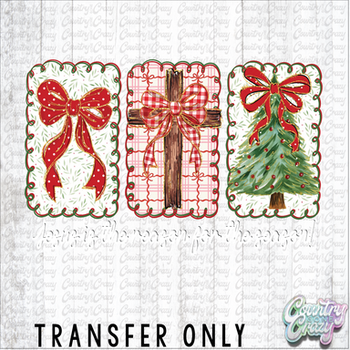 HT4837 • JESUS IS THE REASON FOR THE SEASON - CROSS-Country Gone Crazy-Country Gone Crazy