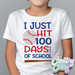 I JUST HIT 100 DAYS OF SCHOOL // T-Shirt-Country Gone Crazy-Country Gone Crazy