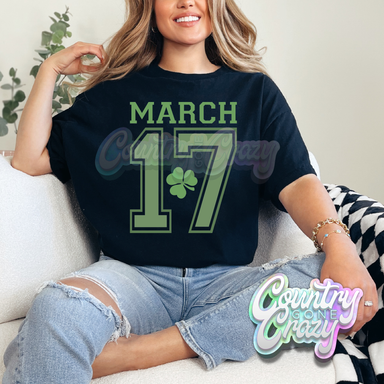MARCH 17 - BLACK T-SHIRT-Country Gone Crazy-Country Gone Crazy