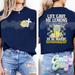LIFE GAVE ME LEMONS WITH LEMON CROSS POCKET - NAVY T-SHIRT-Country Gone Crazy-Country Gone Crazy