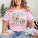 THE RODEO GOES ON FOREVER // LIGHT PINK T-SHIRT-Country Gone Crazy-Country Gone Crazy