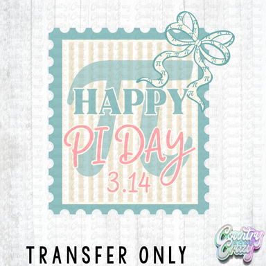 HT5226 • HAPPY PI DAY STAMP-Country Gone Crazy-Country Gone Crazy