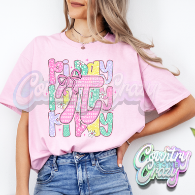 PI DAY // LIGHT PINK T-SHIRT-Country Gone Crazy-Country Gone Crazy
