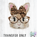 HT5235 • BUNNY WITH CHEETAH BOW-Country Gone Crazy-Country Gone Crazy