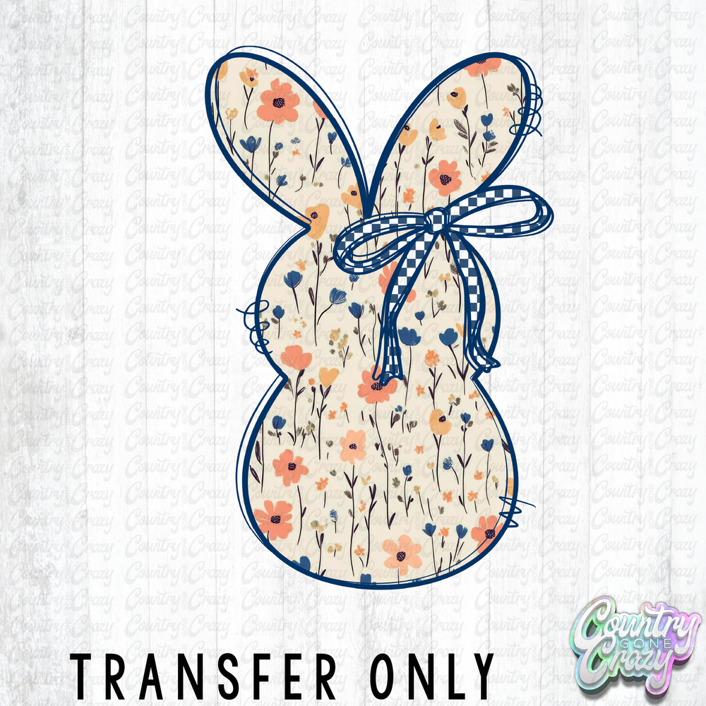 HT5241 • VINTAGE BUNNY-Country Gone Crazy-Country Gone Crazy