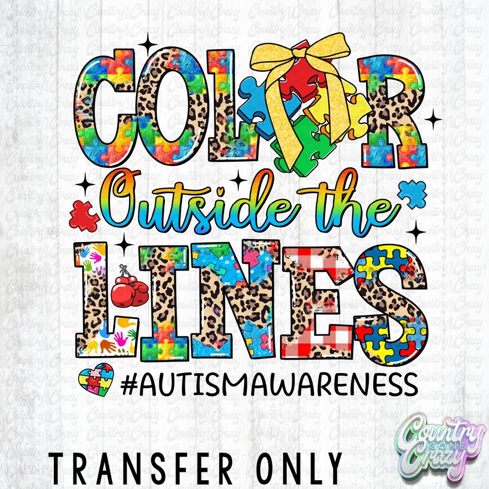 HT5251 •COLOR OUTSIDE THE LINES-Country Gone Crazy-Country Gone Crazy