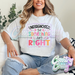 UNDIAGNOSED BUT SOMETHING AIN'T RIGHT - ASH T-SHIRT-Country Gone Crazy-Country Gone Crazy