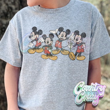 BOY MOUSE - SPORT GREY T-Shirt-Country Gone Crazy-Country Gone Crazy