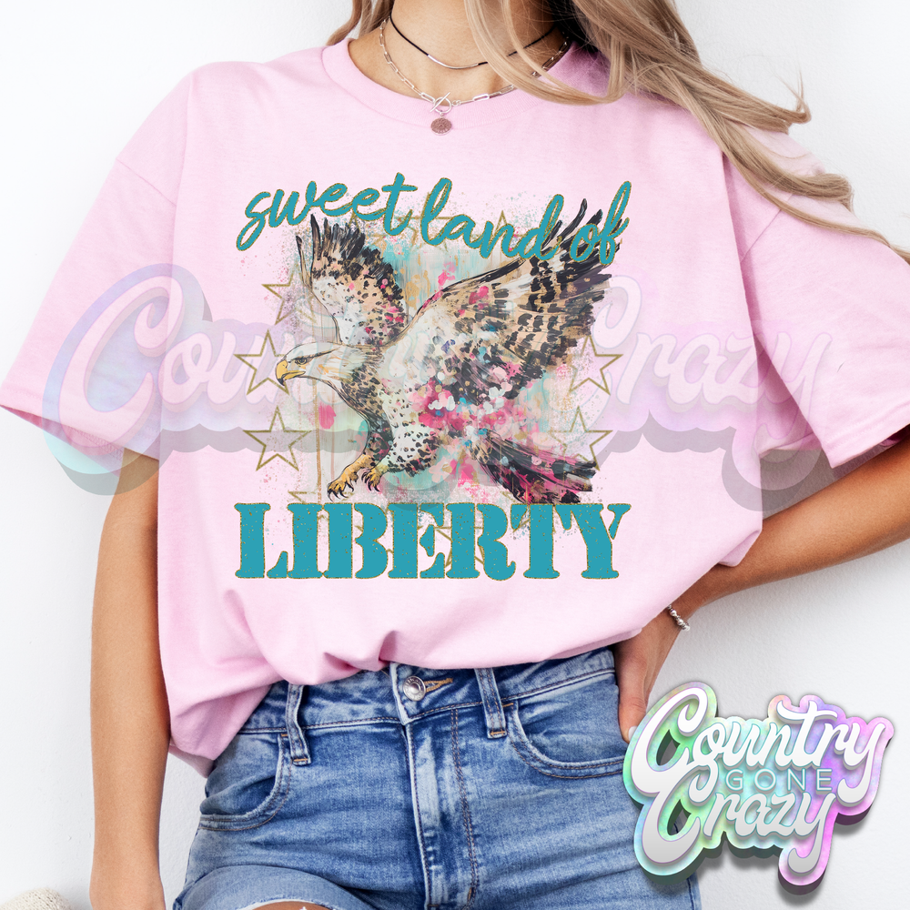 SWEET LAND OF LIBERTY - T-Shirt-Country Gone Crazy-Country Gone Crazy