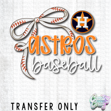 HT5282 • ASTROS BASEBALL-Country Gone Crazy-Country Gone Crazy