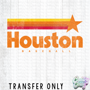 HT5285 • HOUSTON BASEBALL IN ORANGE-Country Gone Crazy-Country Gone Crazy