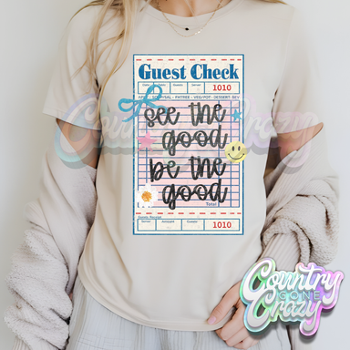 SEE THE GOOD - NATURAL T-SHIRT-Country Gone Crazy-Country Gone Crazy