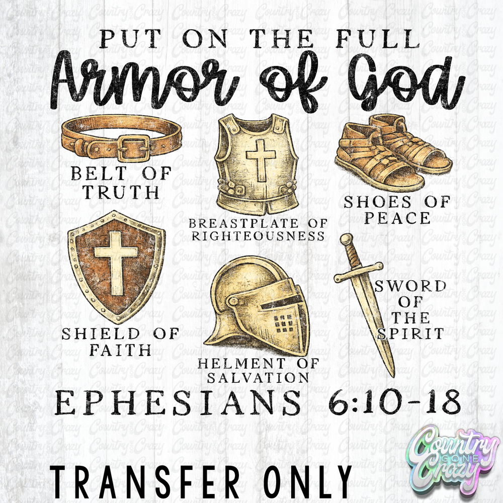 HT5305 • ARMOR OF GOD-Country Gone Crazy-Country Gone Crazy