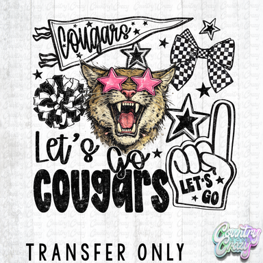HT5316 • LET'S GO COUGARS-Country Gone Crazy-Country Gone Crazy