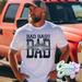 BAD BASS DAD - WHITE T-SHIRT-Country Gone Crazy-Country Gone Crazy