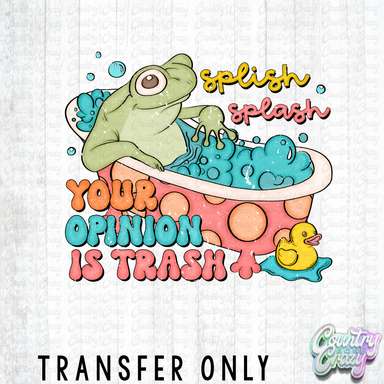 HT5332 • FROG BATH-Country Gone Crazy-Country Gone Crazy