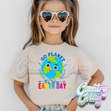 IT'S YOUR EARTH DAY - NATURAL T-Shirt-Country Gone Crazy-Country Gone Crazy