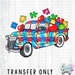 HT5254 • AUTISM TRUCK-Country Gone Crazy-Country Gone Crazy