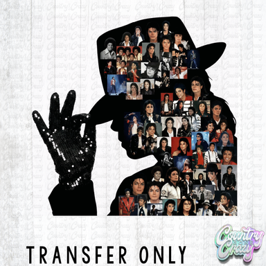 HT5356 • MICHAEL JACKSON COLLAGE BLACK GLOVE-Country Gone Crazy-Country Gone Crazy