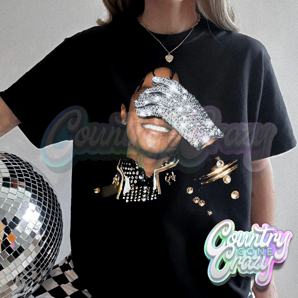 MICHAEL JACKSON - BLACK T-Shirt-Country Gone Crazy-Country Gone Crazy