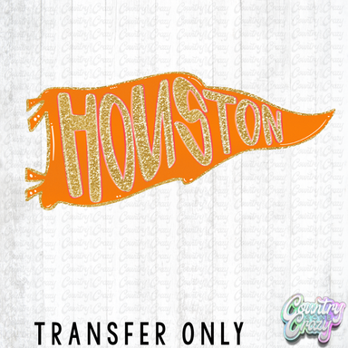 HT5372• HOUSTON FLAG POCKET-Country Gone Crazy-Country Gone Crazy